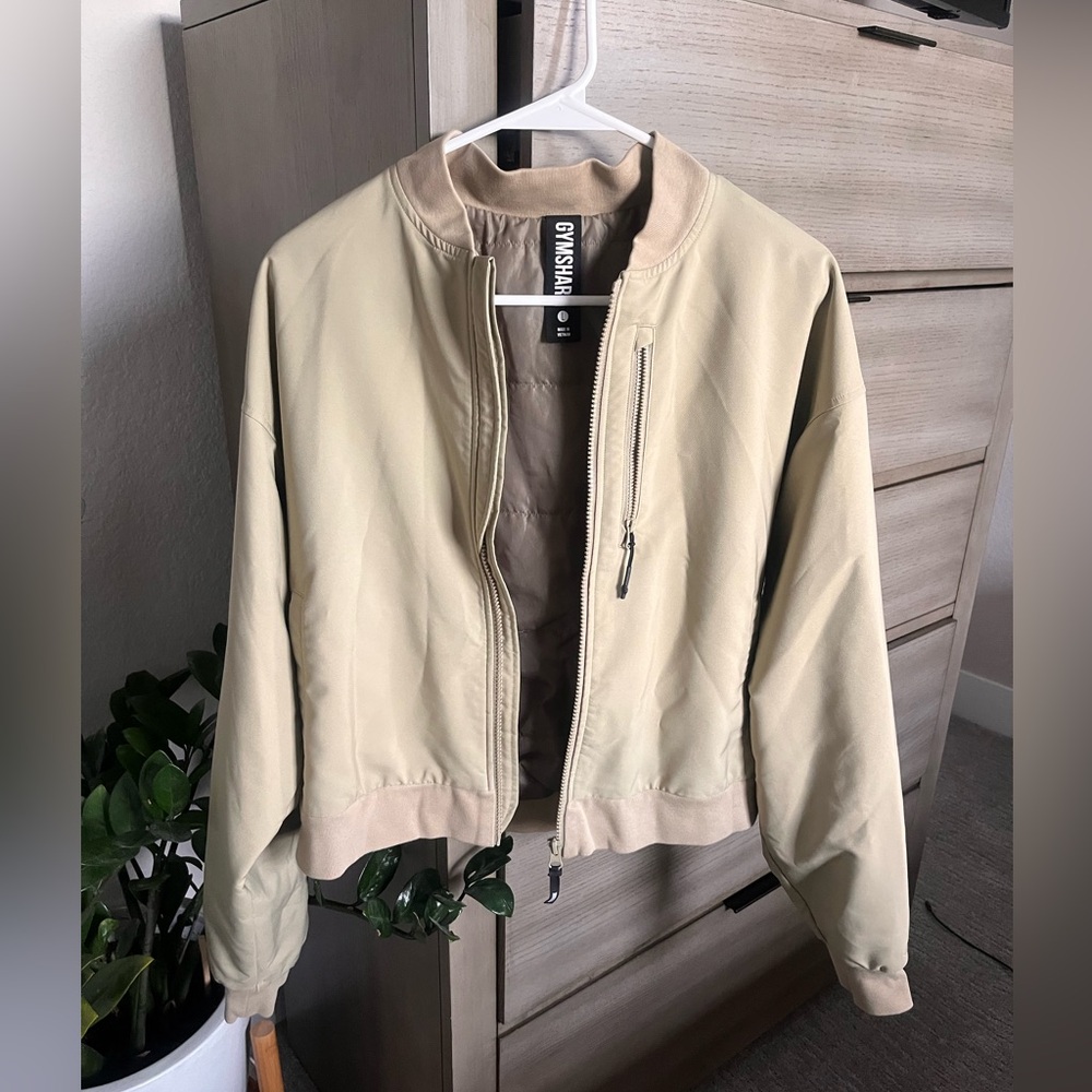 NWOT Gymshark Bomber Jacket